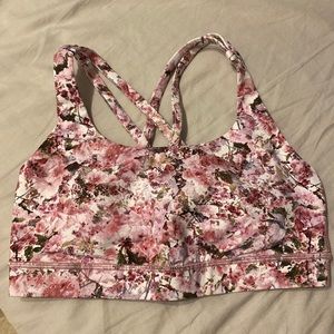 Lululemon Floral Sports Bra